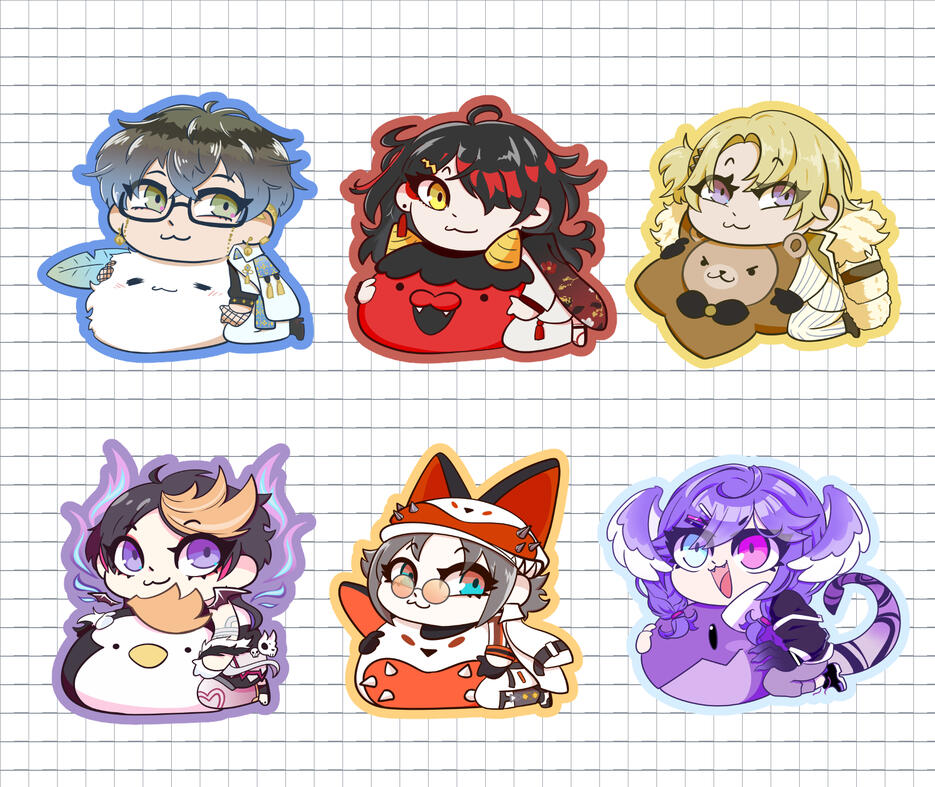Vtuber Pillow Covers