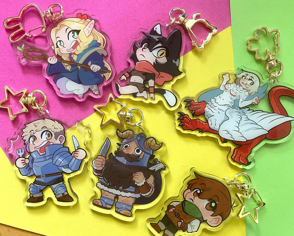 Dungeon Meshi Charms